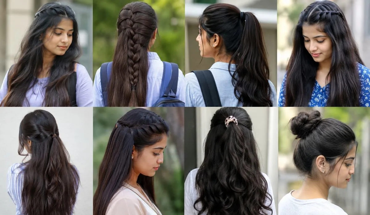 Top 15 Teenage Hairstyles for Girl Long Hair: Simple Ideas for Indian Students