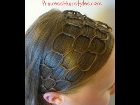 Honeycomb Headband Hairstyle Tutorial