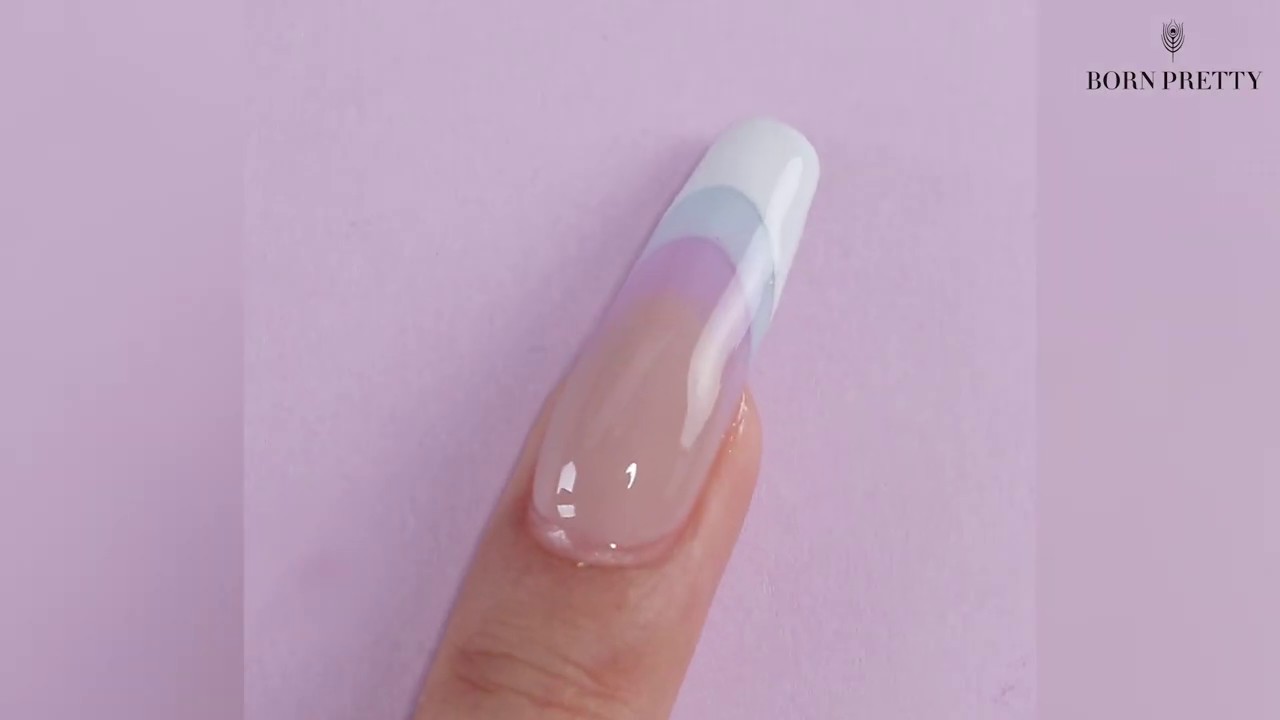 3D Effect & 3 Layers French Nails Tutorial | BORN PRETTY