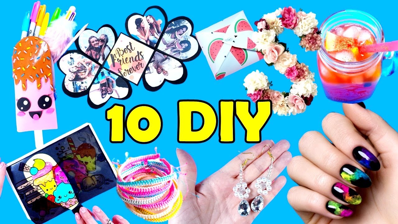 10 Things To Do When You're Bored At Home - Fake Nails, Bracelet, BFF Card and More...