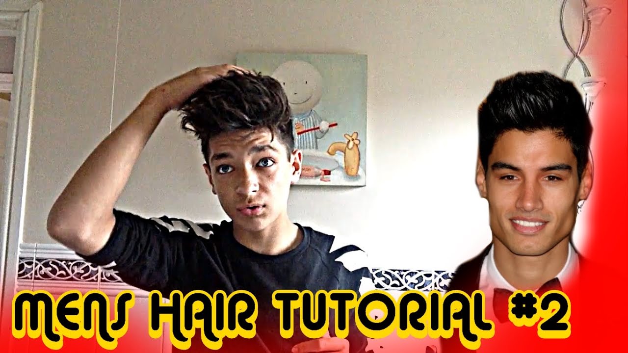 Men's hairstyle tutorial 2016 | Casual men's hair | Popular men's hair (inspired by celebrities)