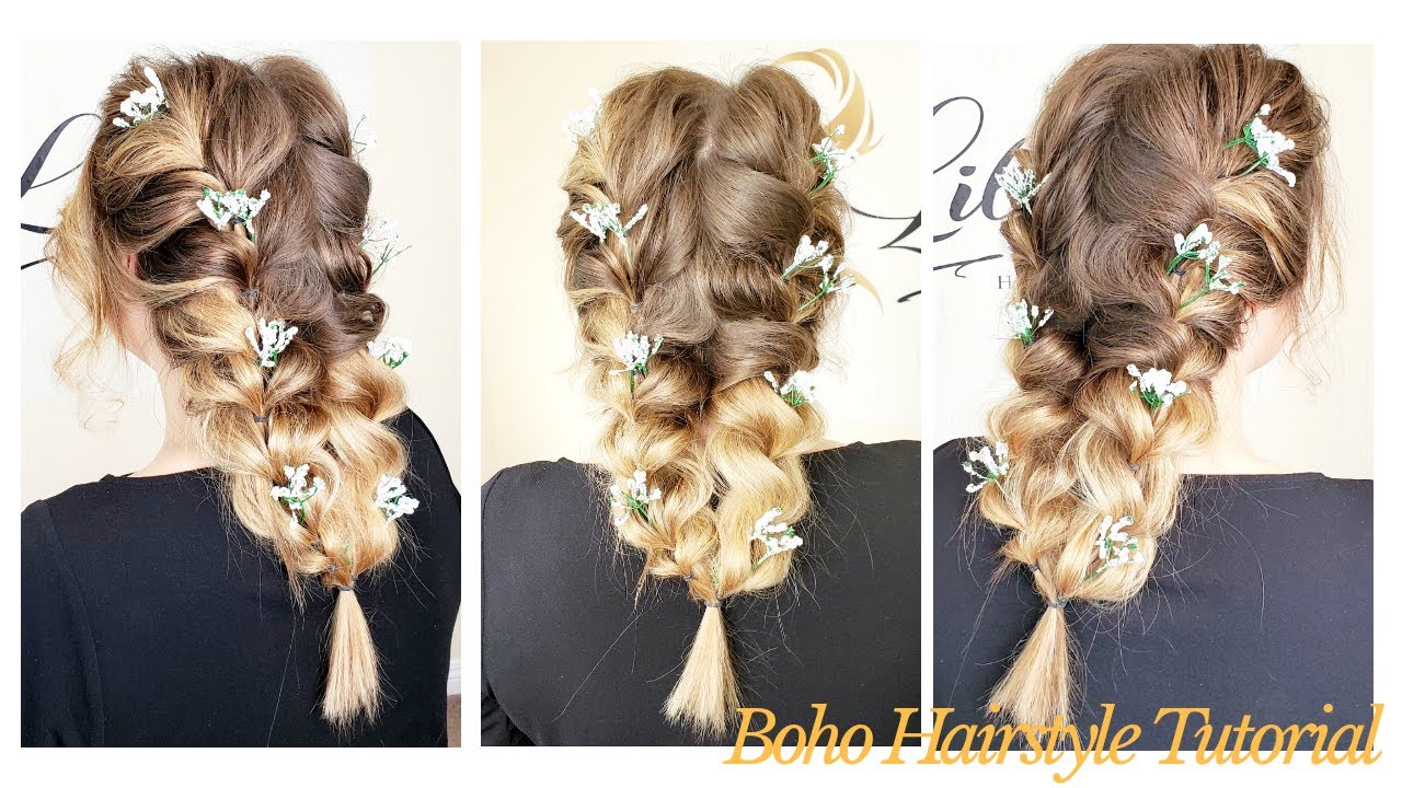 Boho Hairstyle Tutorial by Lilly's Hairstyling