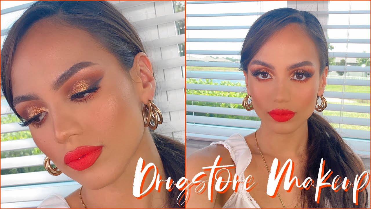 SUMMER 2020 GLAM| Drugstore  makeup tutorial | Janelle Mariss