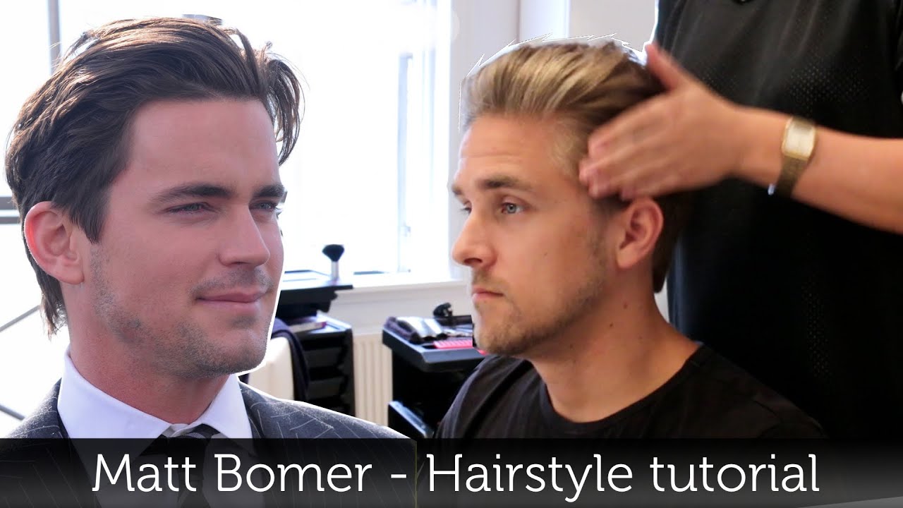 Matt Bomer Hairstyle | Awesome Men's Hair Tutorial | Slikhaar TV