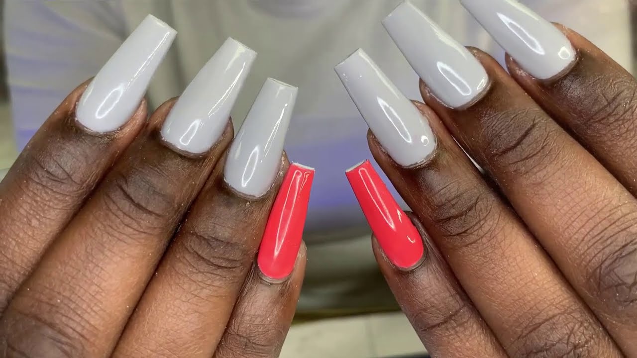 Acrylic Fill in | Nails Tutorial |