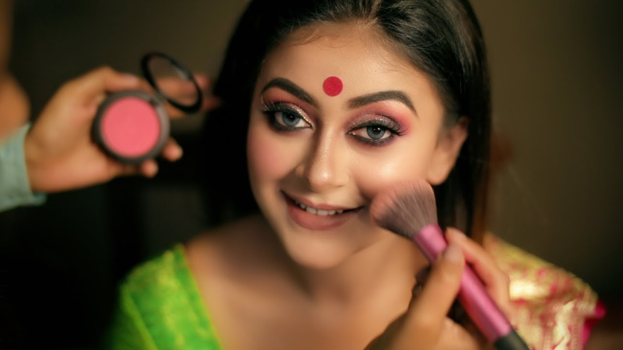 Reception Makeup Tutorial || Bengali Reception Makeover ||