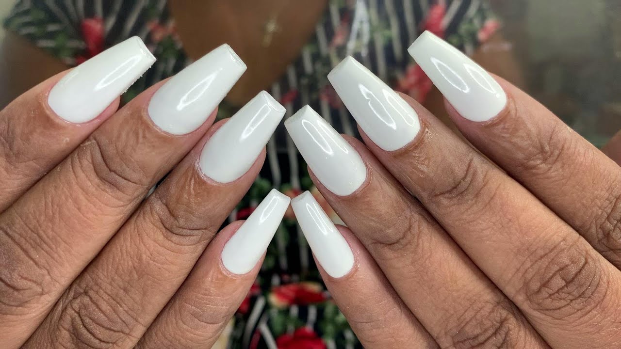 Acrylic Full Set Gel Plish | Nails Tutorial |