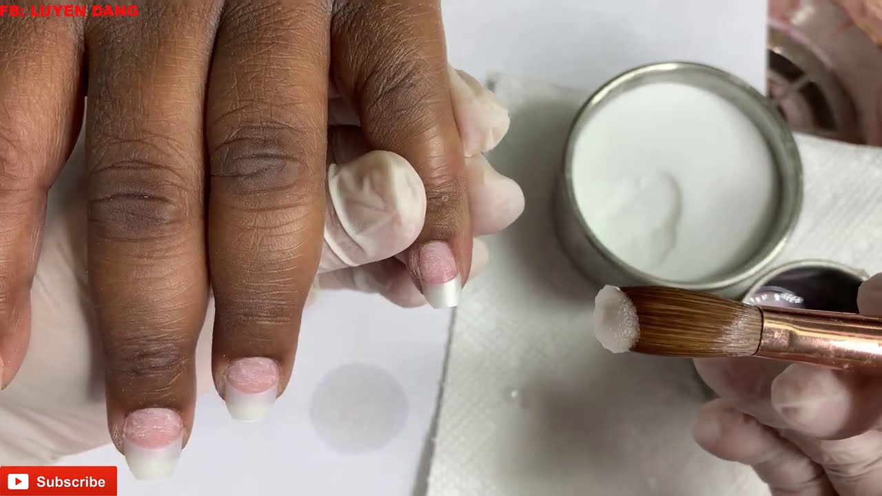 Acrylic Short Nail | Nails Tutorial |