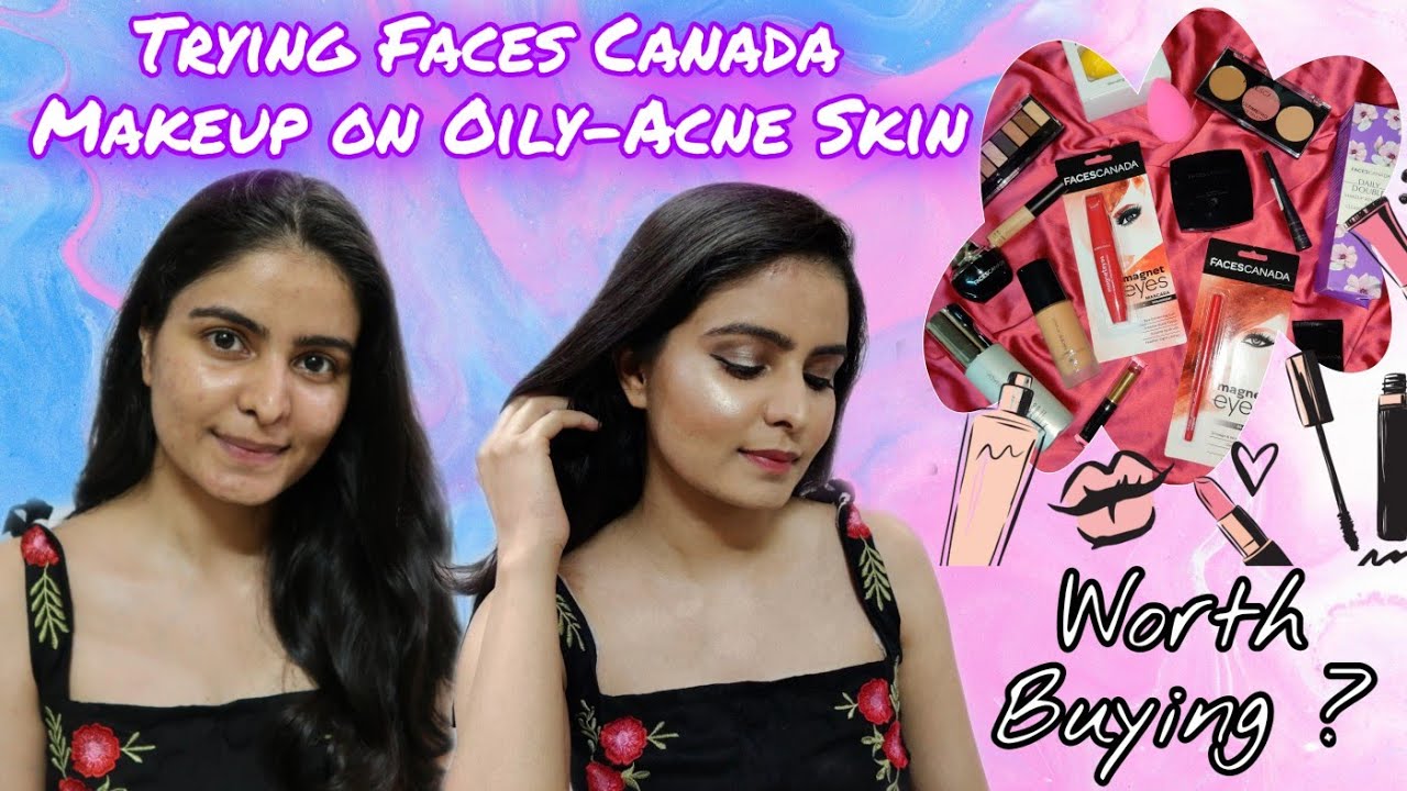 Faces Canada: Easy Makeup Tutorial for Oily Skin | Kashika Chauhan