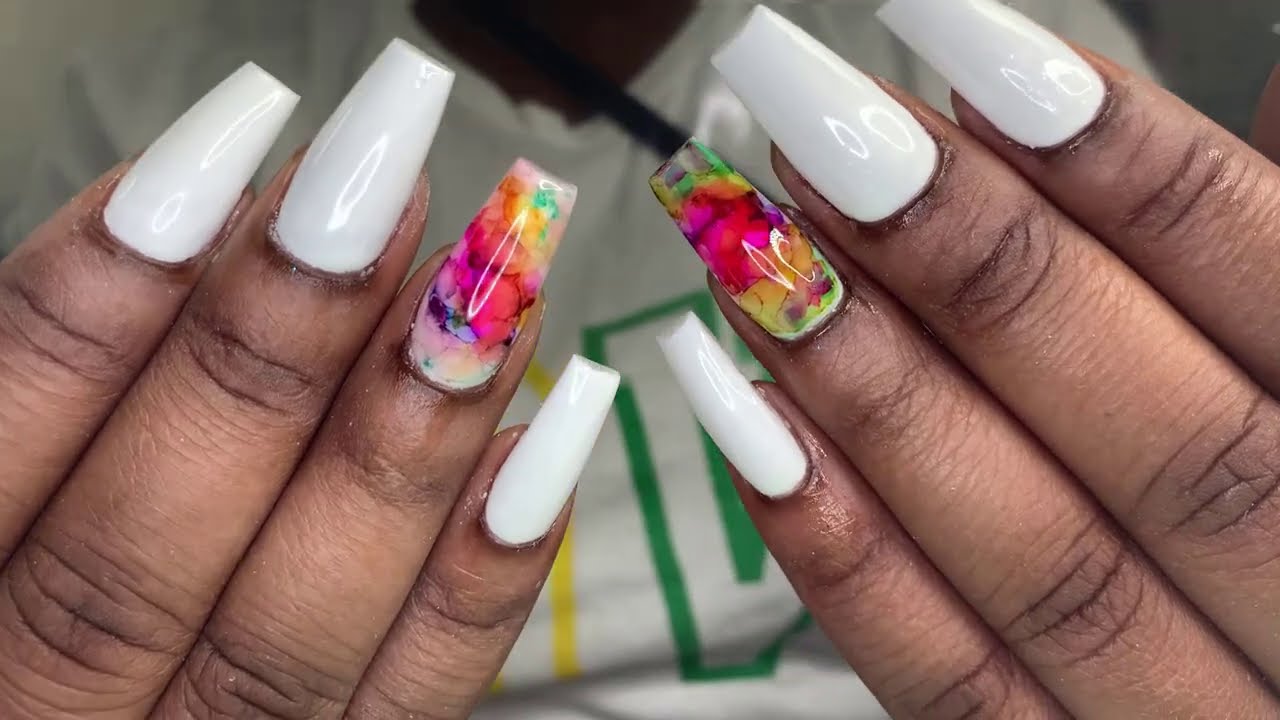 Acrylic Fill in Easy | Nails tutorial |