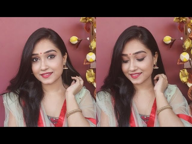 Easy And Simple Makeup Tutorial|Products Under 500Rs.|Step By Step|Asmita