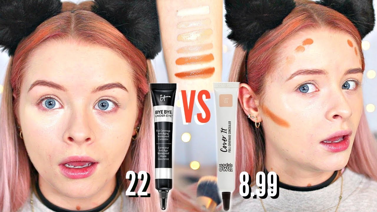 £22 VS £8 CONCEALER?! TESTING NEW MODELS OWN MAKEUP | sophdoesnails