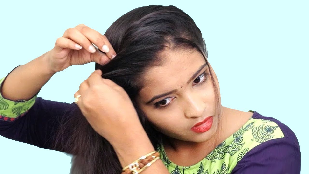 Beautiful Self Hairstyle step by step || Easy Self Hairstyle Tutorial || Self Hairstyles