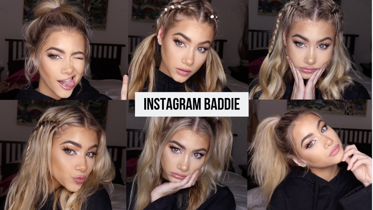 EASY INSTAGRAM BADDIE HAIRSTYLES