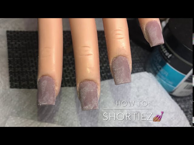 How to do short acrylic nails|short nails tutorial!| BEGINNER FRIENDLY