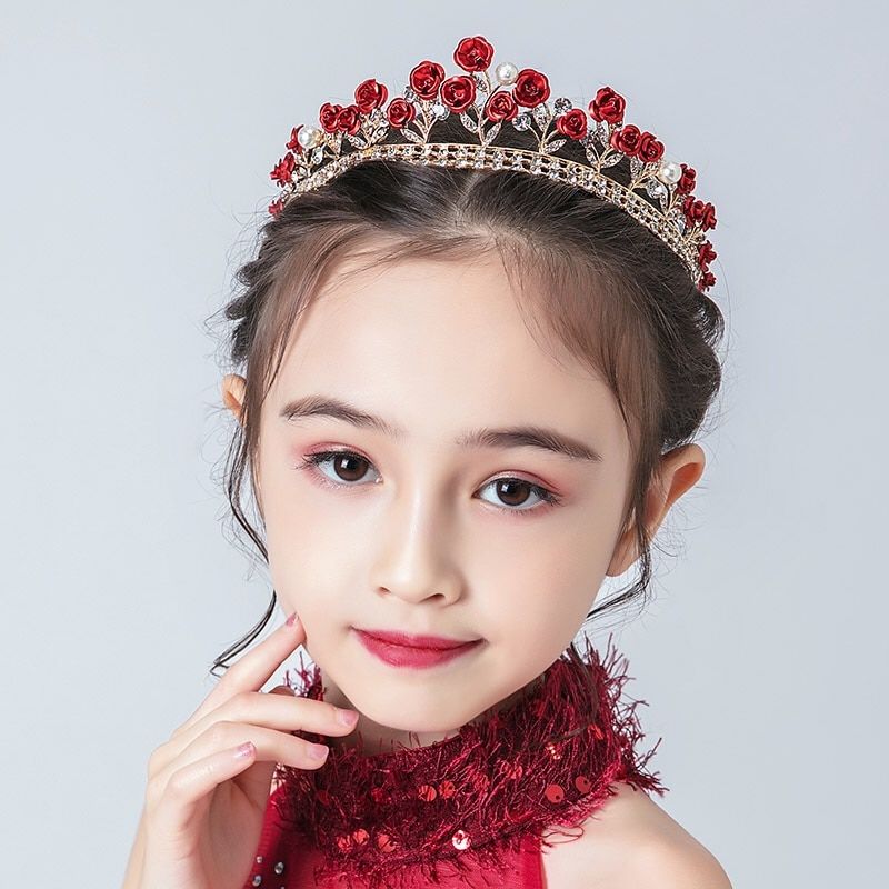 For Sale - New models - Fashion Bridal Princess Women Crown Wedding Tiaras  Hair Jewelry Rhinestone Childr | Wedding tiara hairstyles, Tiara hairstyles,  Girls tiara